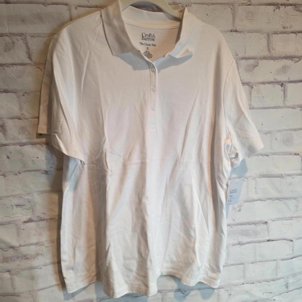 NWT White Polo